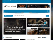 Tablet Screenshot of kerissemar.com